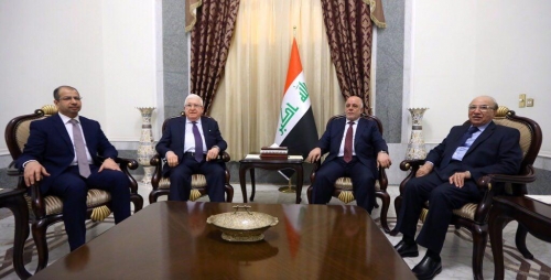 الرئاسات تؤكد على وحدة الصف والابتعاد عن اساليب التسقيط