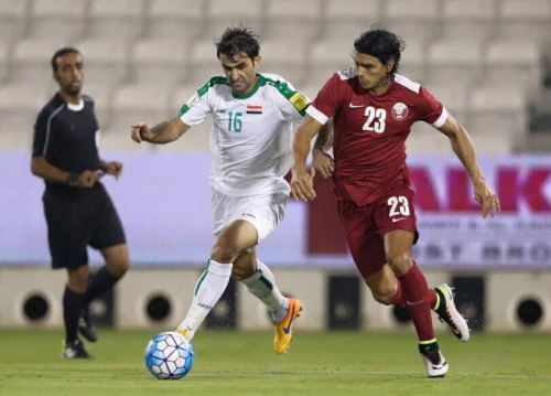 بالصور.. المنتخب الوطني يخسر ودياً مع قطر 1-2 

