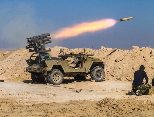 الحشد الشعبي يقتل ستة دواعش غرب الانبار
