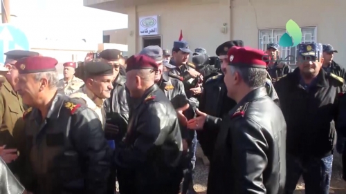 قادة عمليات الموصل يجتمعون لبحث خطط تحرير اخر ثلاثة احياء
