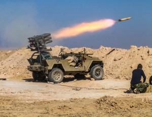 بالفيديو.. من أقوى مواجهات الحشد غرب تلعفر
